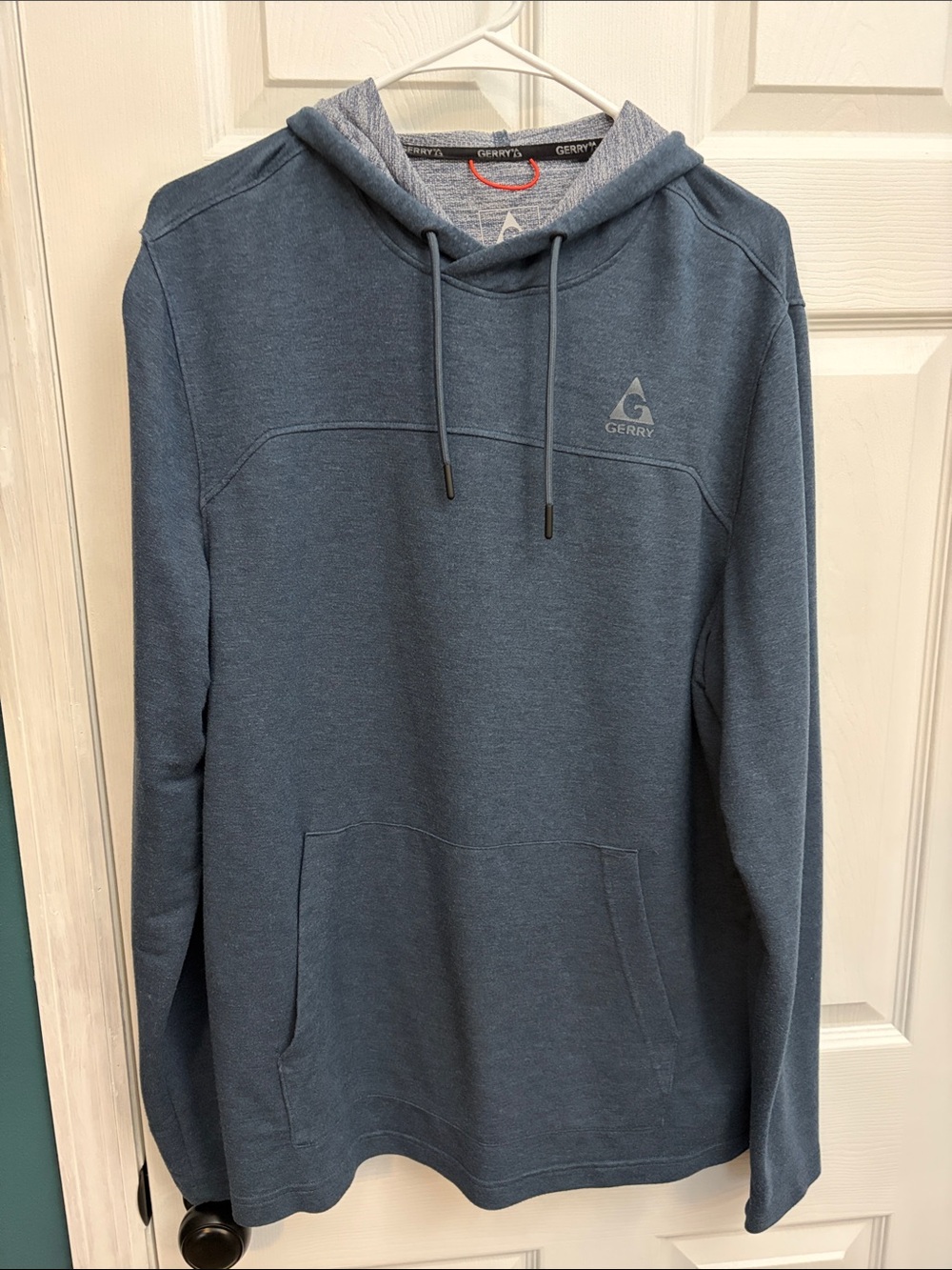Gerry Weber Men's Blue Hooded Pullover Sweatshirt